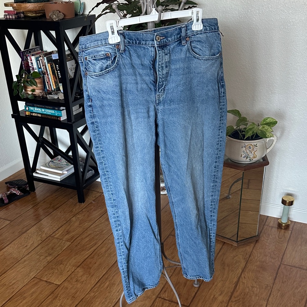 American Eagle Outfitters Blue Straight Jeans